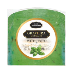 Graviera With Basil Pesto